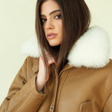 Leather Shearling Jacket