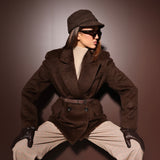 Royal Alpaca Short Blazer-Coat