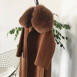 NADY wool coat Brown