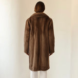 AMÉLIE Long Mink Coat