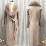 JULIA wool coat Beige