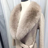 JULIA wool coat Beige