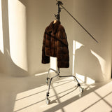 BERTA mink coat Brown