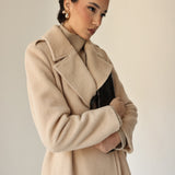 Royal Alpaca Beige Coat