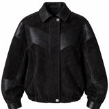 PANTHERA Suede and Leather Jacket