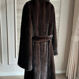 MYRA Long Mink Coat