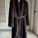 MYRA Long Mink Coat