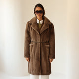 AMÉLIE Long Mink Coat