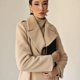 Royal Alpaca Beige Coat