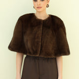 ARABESQUE COLLECTION - Mink Fur Cape
