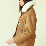 Leather Shearling Jacket