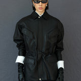 Veg-Tan Leather Jacket