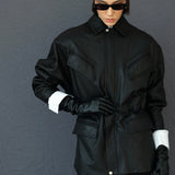 Veg-Tan Leather Jacket
