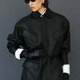 Veg-Tan Leather Jacket