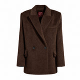 Alpaca Short Blazer-Coat
