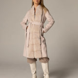 MYLO long mink coat Powder