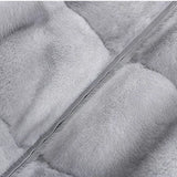 Premium Sapphire Mink Vest Gray