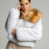 MOSS fox coat