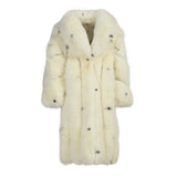 ICY Polar Fox Fur Coat