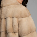 JOY Palomino Mink Coat