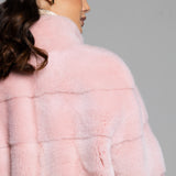 JOY mink bomber