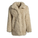 Tuscany Lamb Shearling Medium Coat