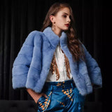LEONA mink fur coat (collar)