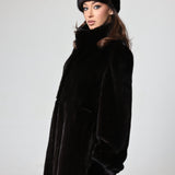 MAHARA Long Mink Fur Coat