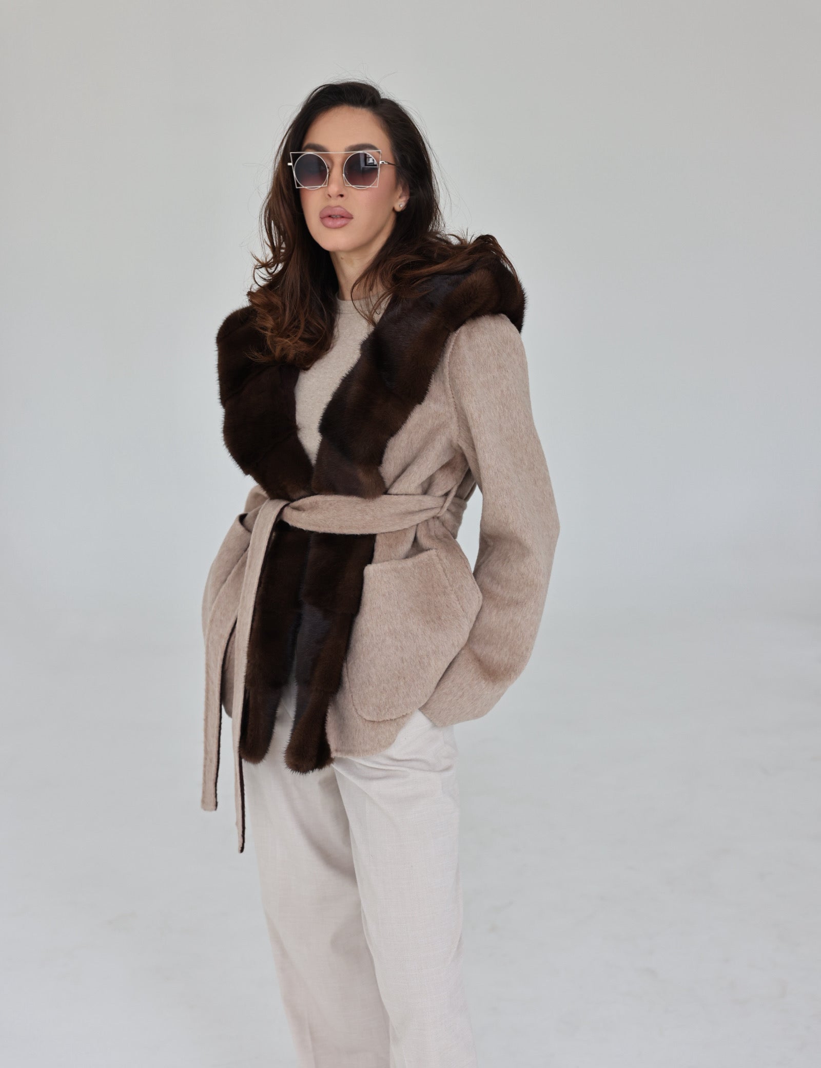TAMARA Premium Short Double-Sided Coat