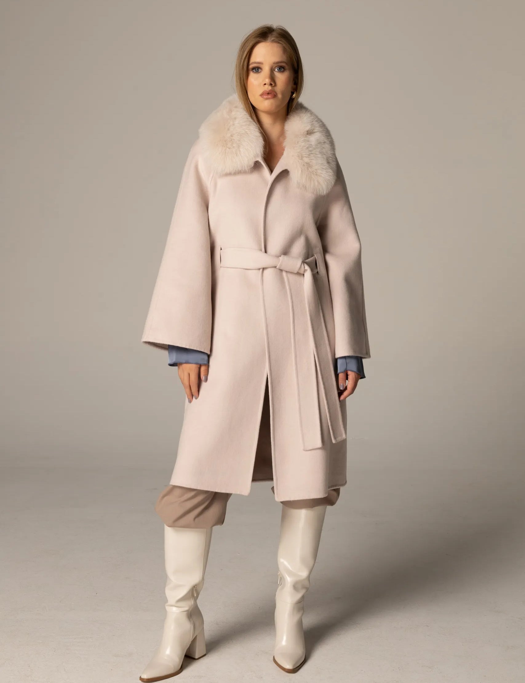 NADY wool coat Powder
