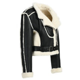 Shearling leather jacket