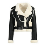Shearling leather jacket